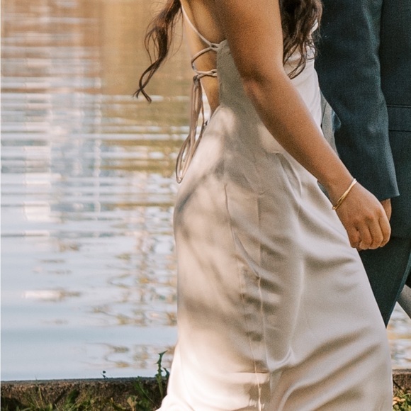 Meshki White Maxi Dress - Picture 5 of 8